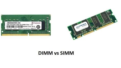 difference between simm and dimm|Difference Between SIMM And DIMM .